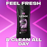 Lynx Excite body wash shower gel 500ml, UK version