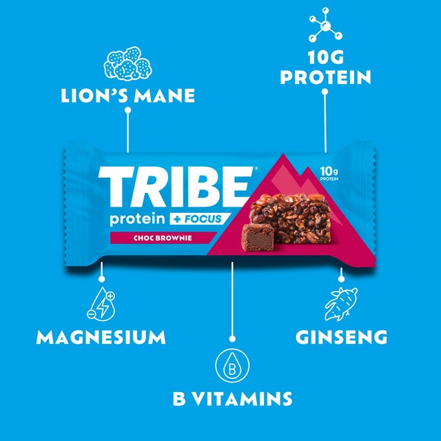 TRIBE Choc Brownie protein bar 60g (British brand)