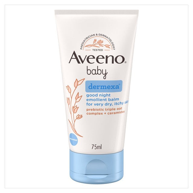 Aveeno Baby Dermexa Good Night Emollient Balm 75ml - British product
