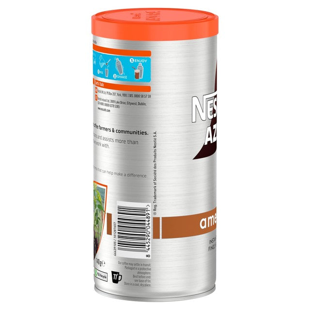 Nescafe Azera Americano instant coffee 140g, imported from the UK