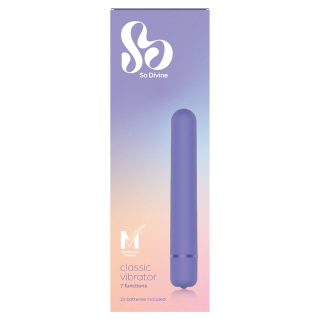 So Divine Classic Vibrator 7 Functions (British brand)