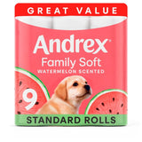 Andrex Watermelon Toilet Roll 9 Rolls - British product