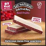 Eat Natural Red Berries fruit bars 4 x 25g - British product