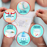 Pampers Premium Protection Nappy Pants size 5 essential pack, imported from the UK