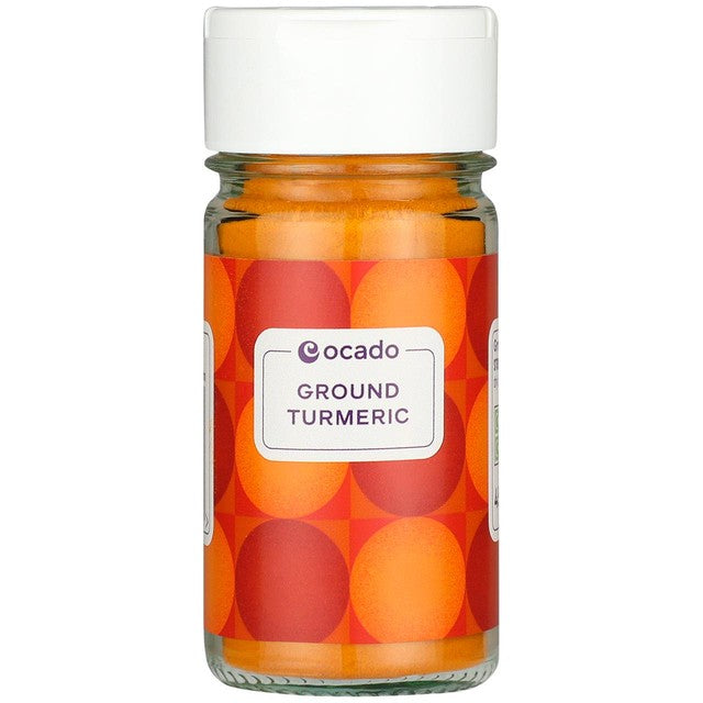 Ocado ground turmeric 45g, imported from the UK