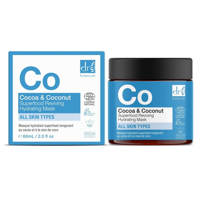 Dr Botanicals Cocoa & Coconut Face Mask 60ml - British product