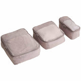 M&S packing cubes 3 pack neutral, imported from the UK