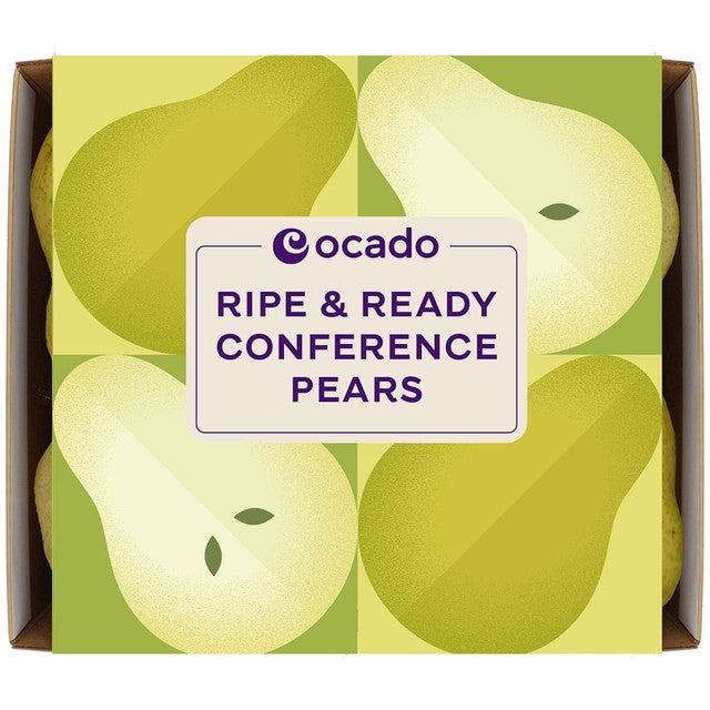 Ocado Reife Conference-Birnen, 4 Stück pro Packung, importiert aus Großbritannien