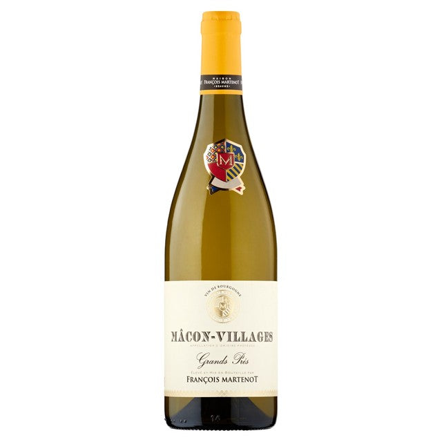 Francois Martenot Burgundy Macon Villages white wine 75cl - British product