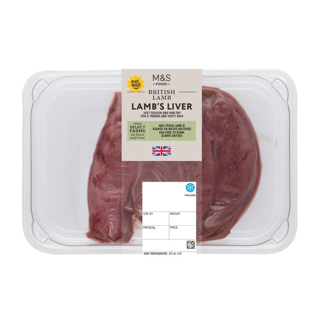 M&S Lammleber 250g, importiert aus Großbritannien