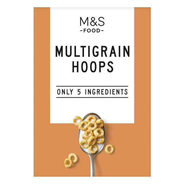 Marks & Spencer multigrain cereal hoops date syrup 300g, imported from the UK