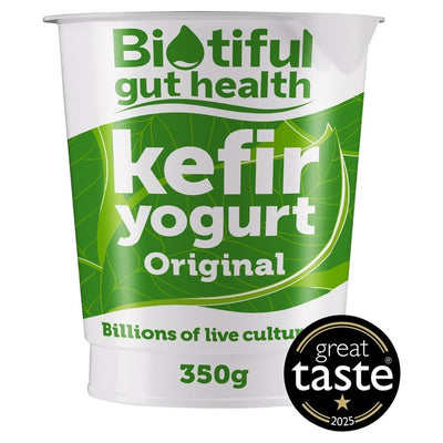 M&S Biotiful Kefir Yogurt Original Gut Health Yogurt 350g- Buy online at McGrocer