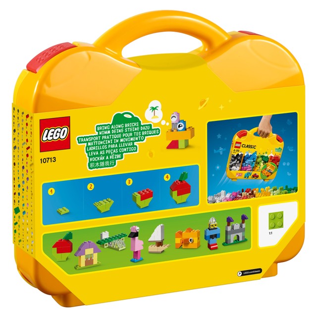 LEGO Classic Creative Suitcase 10713 toy building set, UK version