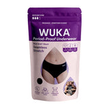 WUKA Stretch Seamless Period Pants Midi Brief Medium Flow Size XS-L (British brand)