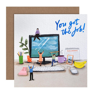 M&S M&S New Job Greeting Card 15cm x 15cm- Buy online at McGrocer