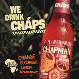 Chaps Premium Chapman Fruit Punch bottle, UK version