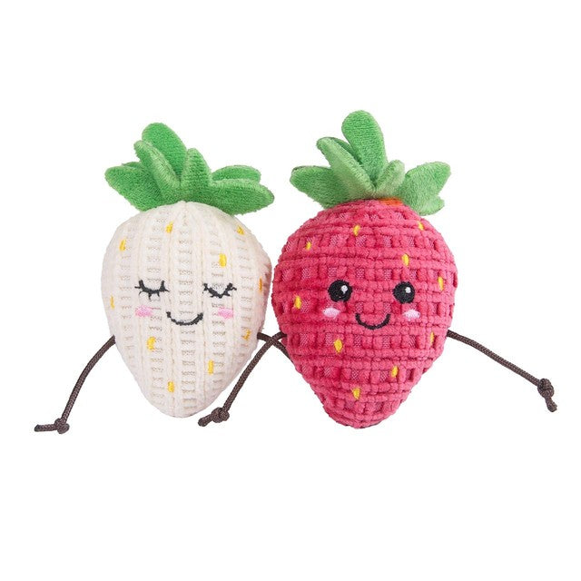 Rosewood strawberry cat toys, imported from the UK