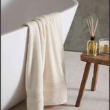 M&S pure cotton cream face towels, imported from the UK