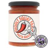 Diddly Squat Farm chilli pasta sauce jar - British product