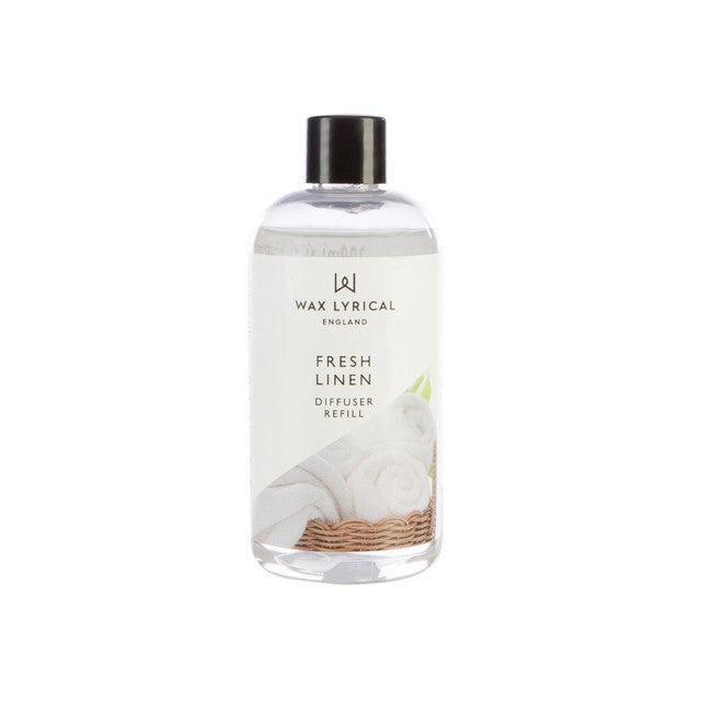 Wax Lyrical Fresh Linen reed diffuser refill 200ml (British brand)