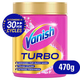 Vanish Turbo stain remover powder, imported from the UK