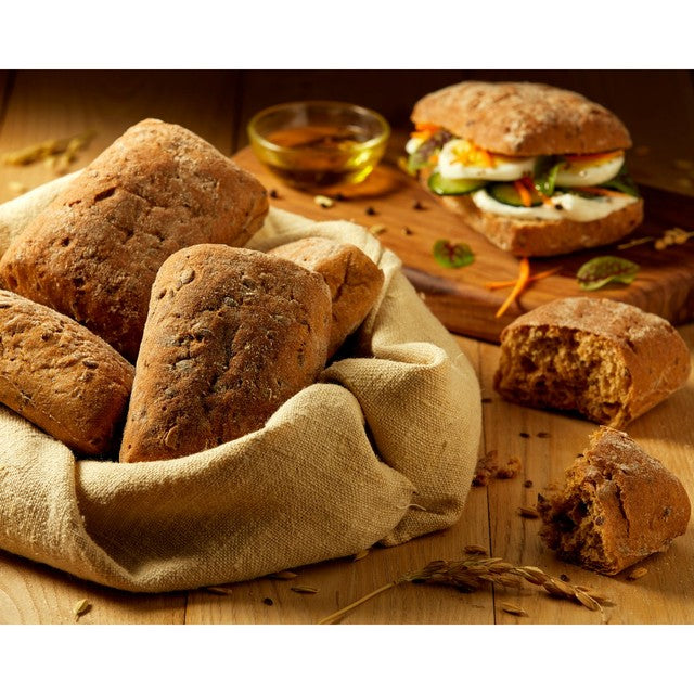 Schar gluten free brown ciabatta rolls 4 pack (British brand)