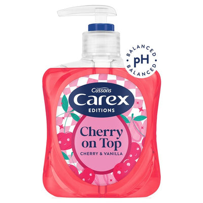 Carex Fun Editions Kirsch-Rot Antibakterielles Handwaschmittel 250ml