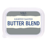 M&S Lightly Salted Spreadable Butter, imported from the UK
