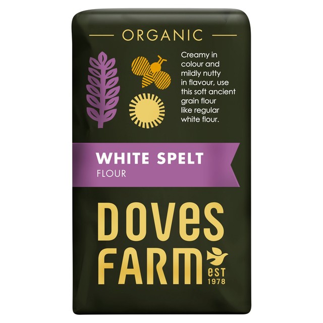 Doves Farm organic white spelt flour 1kg - British product