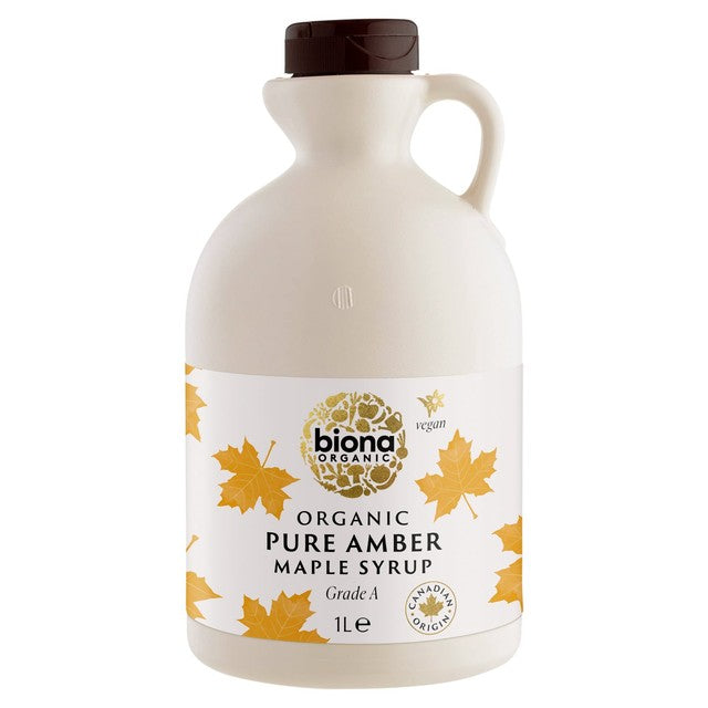 Biona organic pure amber maple syrup, UK version
