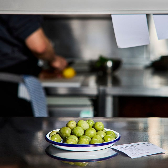 Belazu Nocellara olives 170g - British product