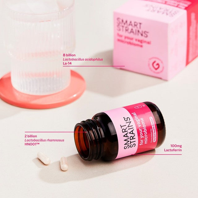Smart Strains women's probiotic capsules 30 capsules (British brand)