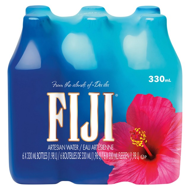 Fiji Artesian Water 6 x 330ml - British product