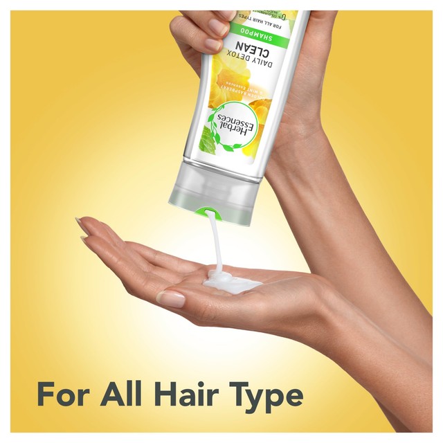 Herbal Essences detox golden raspberry and mint shampoo 400ml, UK version