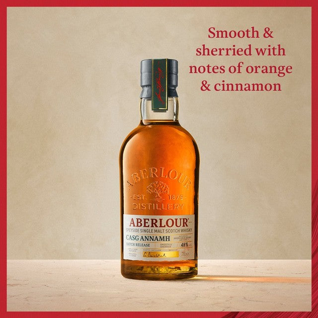 Aberlour Casg Annamh Speyside single malt Scotch whisky 70cl - British product