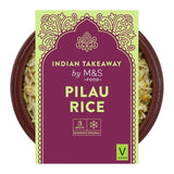 M&S Pilau Rice Flavoured with Cumin, Fennel & Saffron 300g, imported from the UK