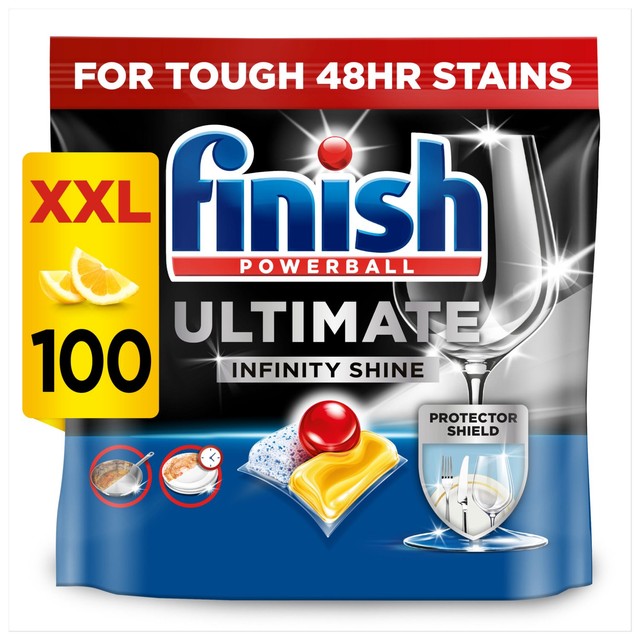 Finish Lemon dishwasher tablets 100 tablets - British product