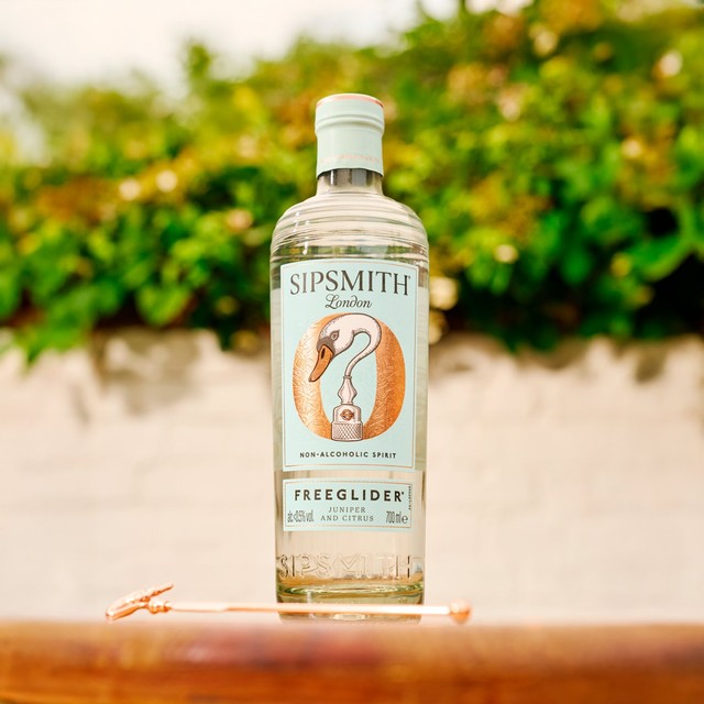 Sipsmith FreeGlider non-alcoholic spirit 70cl (British brand)