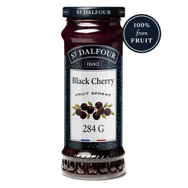 St Dalfour black cherry fruit spread 284g (British brand)