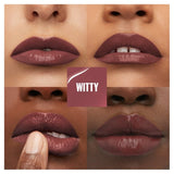 Maybelline liquid lipstick 40 Witty, imported from the UK