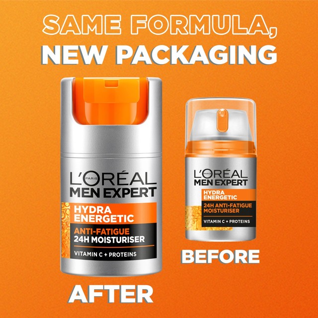 L'Oreal Men Expert Hydra Energetic Anti-Fatigue Moisturiser 50ml, UK version