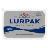 Lurpak spreadable butter slightly salted, imported from the UK