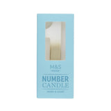 M&S number 1 candle, imported from the UK
