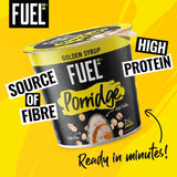FUEL10K golden syrup porridge pot 70g - British product