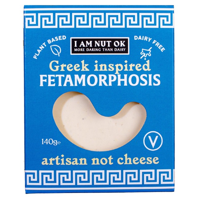 I Am Nut OK Fetamorphosis vegan feta cheese 140g - British product