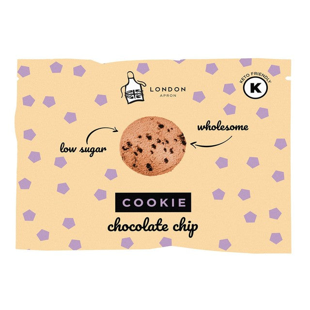 London Apron Chocolate Chip Keto Cookie 35g, UK version