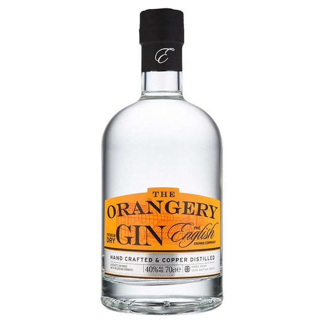English Drinks Company Orangery Gin 70cl, imported from the UK