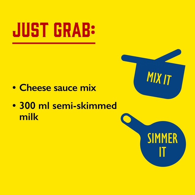 Colman's cheddar cheese sauce mix 40g - British product