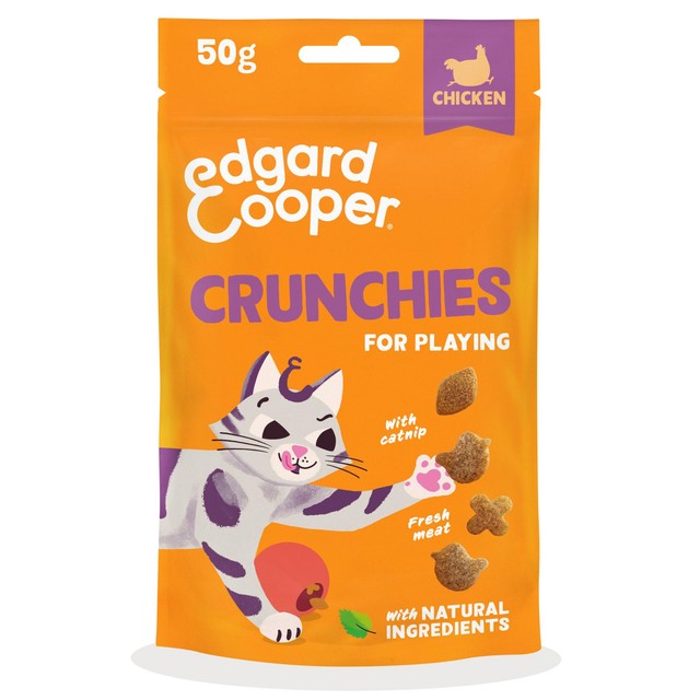 Edgard & Cooper Cat Treats with Chicken 50g - British product