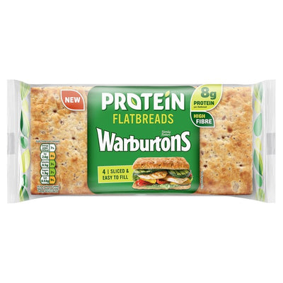 Warburtons 4 Protein Skivede Flatbrød